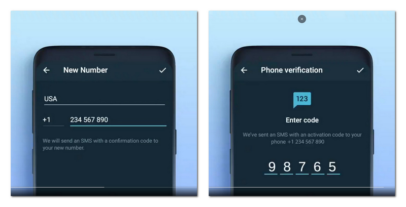 修改Telegram电报的手机号码教程