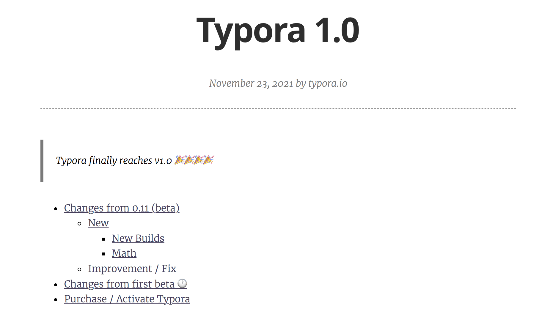 神器 Typora 新版V1.0开始收费！到底更新了啥？破解版网络流传